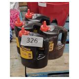 4-2.5lbs dewalt red marking chalk