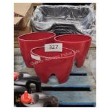 3- ceramic pots