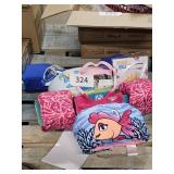 assorted swimming pool accessories