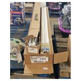 3- boxes assorted tube light bulbs