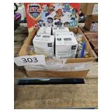 box of stainless steel valves & thermostat