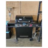 dyna-glo 5-burner gas grill + side burner