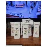 6- dove assorted smell deodorant (lobby area)