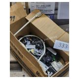 box of misc merchandise