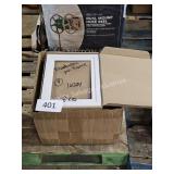 9- shadow box picture frames 8x10 (white)