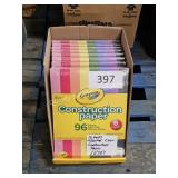 10pk assorted color crayola construction paper