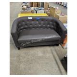 leather love seat