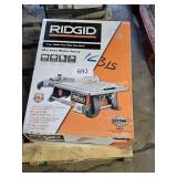 ridgid 7ï¿½ table top wet tile saw