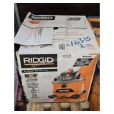 ridgid 14g wet/dry vac (used)