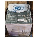 hampton bay dual mount hose reel