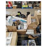 half skid of misc merchandise