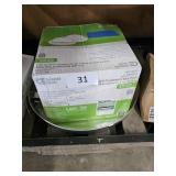 twin pack ceiling lights & drain pan
