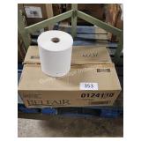 6ct white roll towels