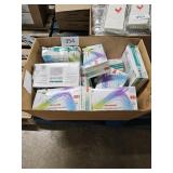box of exam glove size L