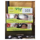 2- food network manual 2-stage knife sharpener