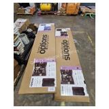 skid of 3-36ï¿½ wide corner towers (brown)
