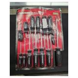 15pc magnetic screwdriver set (display case)
