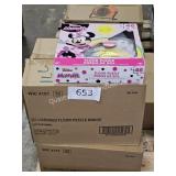 2-6ct minnie floor puzzles 46pc