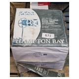 hampton bay dual mount hose reel