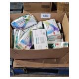 box of exam gloves size L