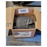 box of drum brake replacement pads