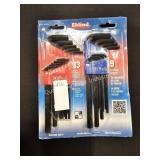 eklind hex key set (display case)