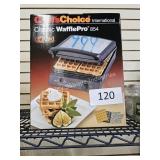 chefï¿½s choice classic waffle pro 854