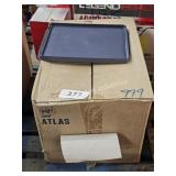 box of airline plastic trays