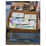 box of exam gloves size L
