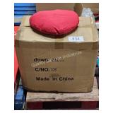 25ct red heart pillows