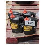 4-2.5lbs dewalt red marking chalk
