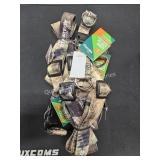 3- camo step in dog harness (display case)