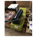 1 LOT MAILBOX AND POST