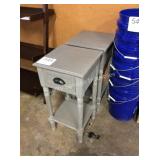 1 LOT 2 ACCENT TABLES