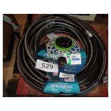 50ft garden hose w/ sprinkler