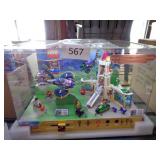 lighted lergo super hero girls display