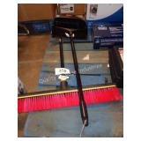 rubbermaid push broom and dust pan w handle