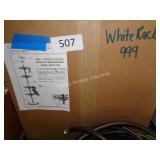 4 tier revolving rack (white)