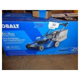 kobalt 24v mower (batteries and charger in