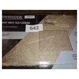 3 stainmaster 19.79 sq ft vinyl tile flooring