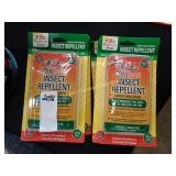 4 bugband 4 twin pk insect repellant towelettes