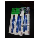 3 dasco 4pc chisel & punch set (display)