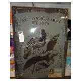 us army metal sign (display)