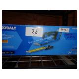 kobalt 2n1 shear shrubber kit (batt/ch in office)