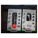 2 wahl electric shavers