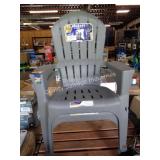 2 big ez adirondack chairs - damaged