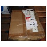 12ct 6 outlet power strips - box got wet