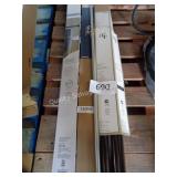 asst shower & curtain rods