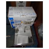 bath faucet w/ 3pc hardware set