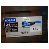 kobalt 24v oscillating multi tool TOOL ONLY